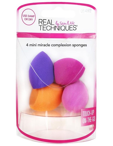 Real Techniques Miracle Complexion Mini Esponjas 4Uds