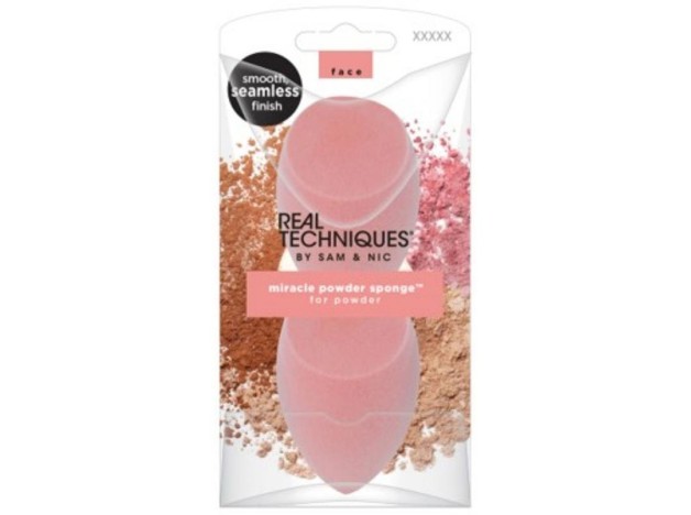 Real Techniques Kit Esponjas Miracle Powder 2Uds