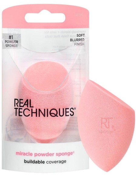 Real Techniques Esponja Miracle Powder 1Ud