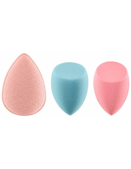Real Techniques Sponge+ Pro-Matte Poreless Perfection Kit 3Uds