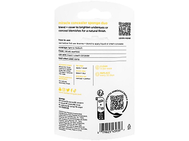 Miracle Concealer Sponge Duo 2 U