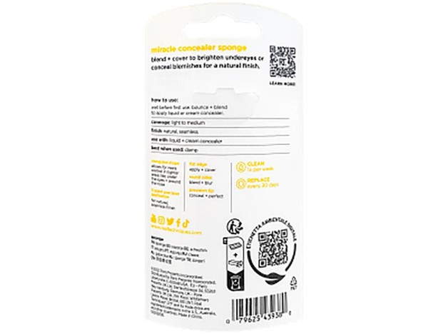 Miracle Concealer Sponge 1 U