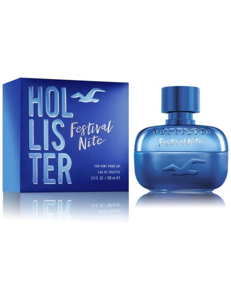 Hollister California Festival Nite For Him Eau De Toilette 100Ml