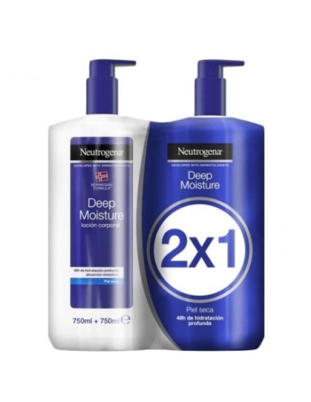 Neutrogena Hidratación Profunda Piel Sensible 750 ml Duplo