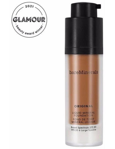 Bareminerals Original Liquid Foundation Spf20 25 Golden Dark 30Ml