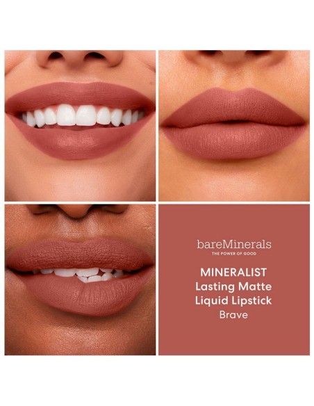 Bareminerals Mineralist Comfort Matte Lipstick Brave 3.5Ml