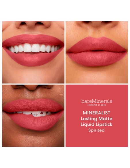 Bareminerals Mineralist Comfort Matte Lipstick Spirited 3.5Ml