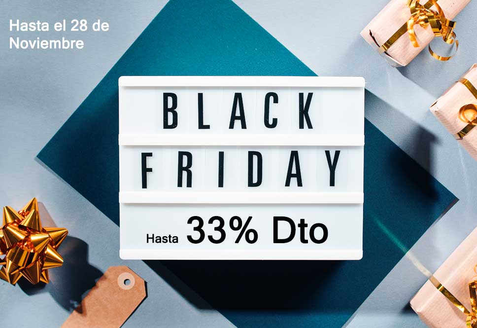 Black Friday hasta 33% dto